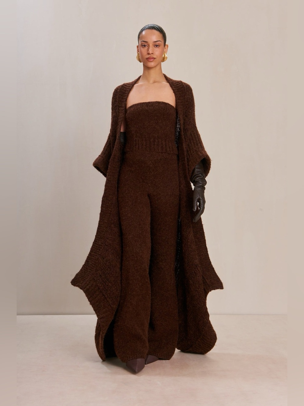 Cult Gaia RARE Loria Knit Cardigan - Wool, small - Picture 3 of 12